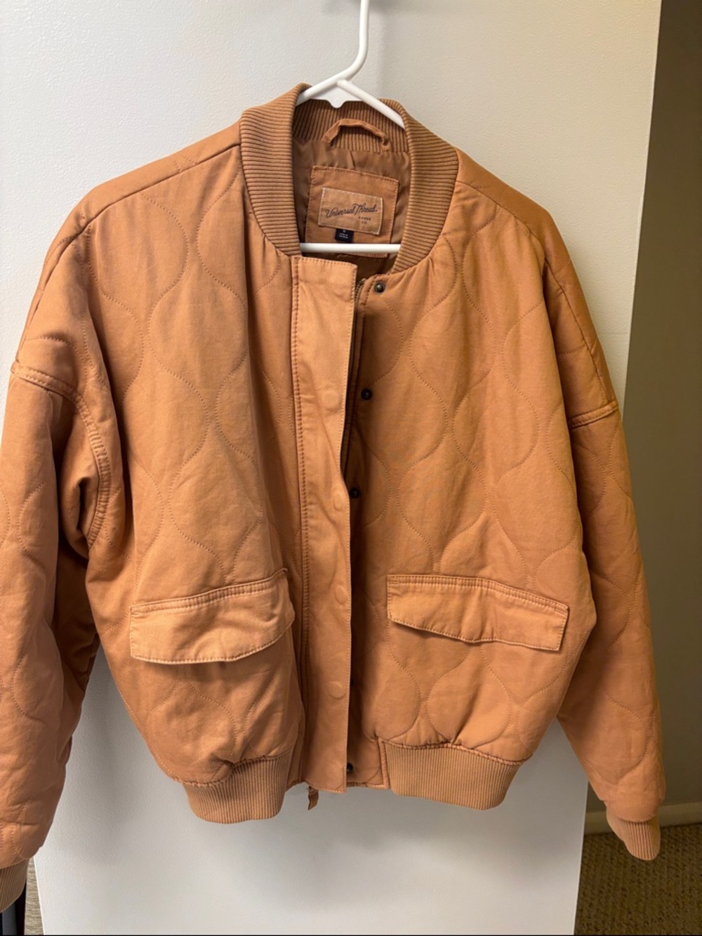 Quilted Bomber Jacket